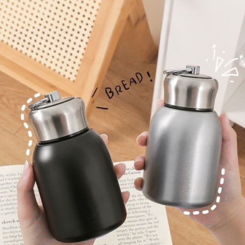 Bình nước giữ nhiệt Mini 300ML bằng inox 304, thiết kế nhỏ gọn, tiện dụng mang đi du lịch