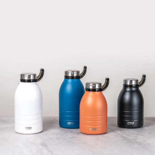 Bình giữ nhiệt 1500ML-1900ML TYESO cao cấp bằng thép không gỉ phù hợp cho dã ngoại với dung tích lớn