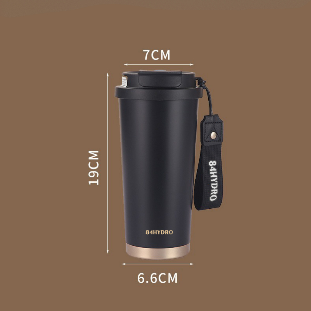 Ly giữ nhiệt cà phê 84C530C, dung tích 530ml, lõi tráng sứ - Ảnh 5