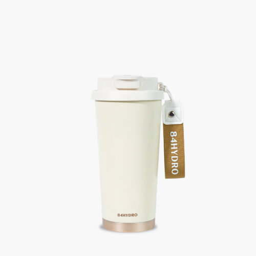 Ly giữ nhiệt tráng sứ cà phê 84C530C, dung tích 530ml, chính hãng 84HYDRO