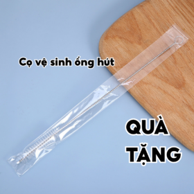Cọ rửa vệ sinh ống hút, bình nước bằng thép không gỉ (Gift)