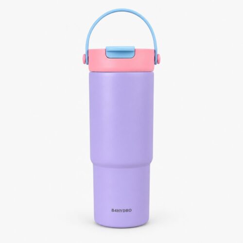 Ly giữ nhiệt tráng sứ cao cấp 84F700C, 700ml, inox 316, giữ nhiệt 8-12h, khắc tên theo yêu cầu
