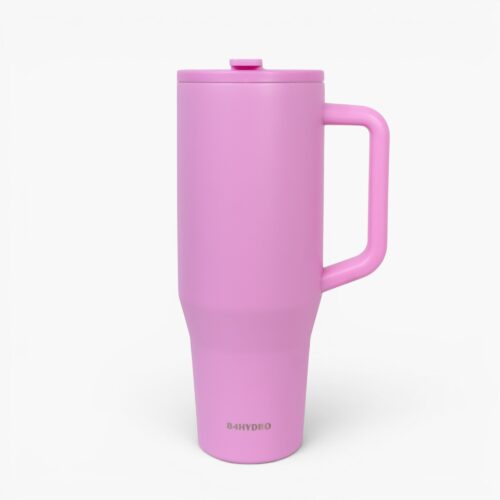 Ly giữ nhiệt 84T1200C, dung tích lớn 1200ml, inox 304, lõi tráng sứ - Pink