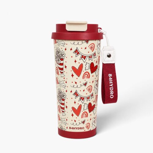 Ly giữ nhiệt cà phê 84C530C, dung tích 530ml, lõi tráng sứ - Lovely